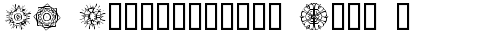 JI Kaleidoscope Bats 2 Regular truetype font