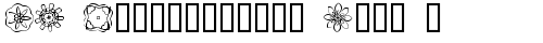 JI Kaleidoscope Bats 3 Regular truetype font