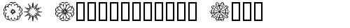 JI Kaleidoscope Bats Regular truetype font