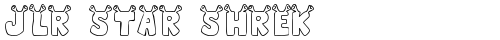 JLR Star Shrek Regular truetype font