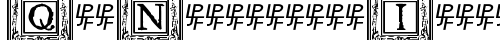QuaNauticale_Initials_No1 Regular truetype font