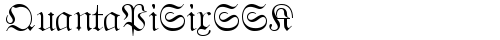 QuantaPiSixSSK Regular TrueType-Schriftart