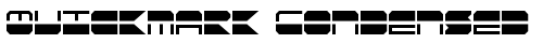Quickmark Condensed Condensed truetype font