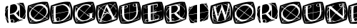 RodgauerTwoRounded Regular truetype шрифт