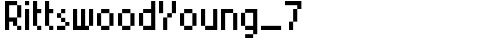 RittswoodYoung_7 Regular font TrueType