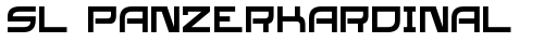 SL Panzerkardinal Regular truetype шрифт