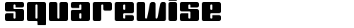 SquareWise Regular truetype шрифт