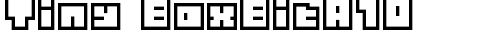 Tiny BoxBitA10 Regular TrueType-Schriftart