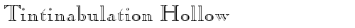 Tintinabulation Hollow Regular truetype шрифт бесплатно