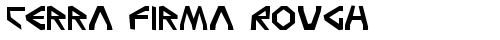 Terra Firma Rough Rough free truetype font