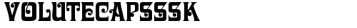 VoluteCapsSSK Regular truetype шрифт