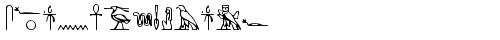 Yiroglyphics Regular TrueType-Schriftart