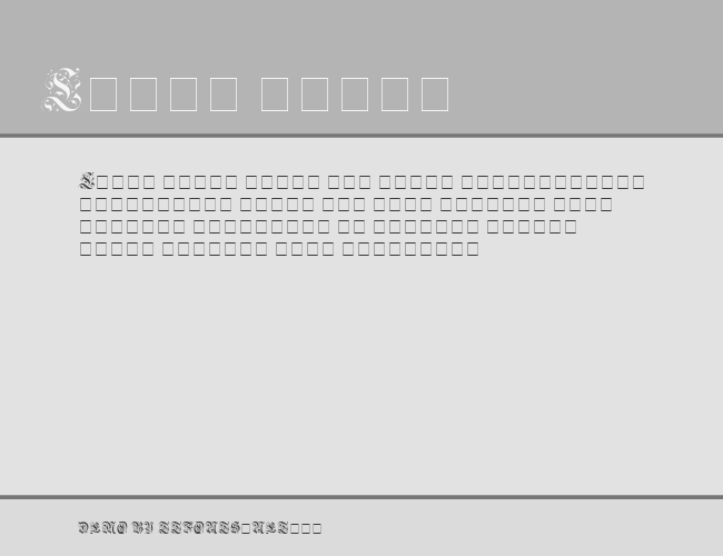 Aeterna Caps SSi example