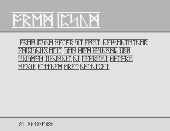 AngloSaxon Runes-1 example