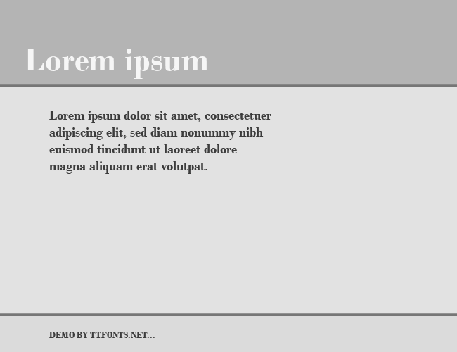 Bodoni MT example