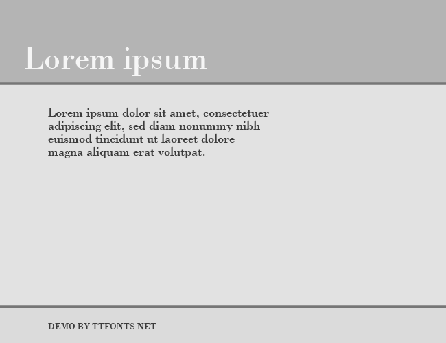 Bodoni SSi example