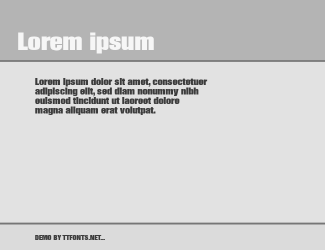 Choque Display Condensed SSi example