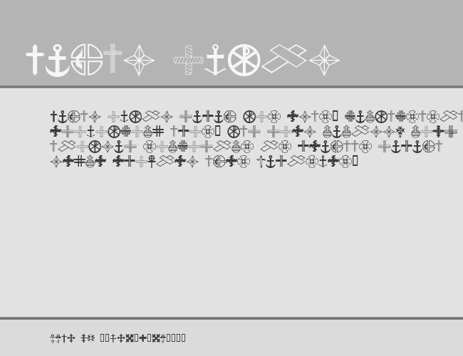 Christian Crosses III example