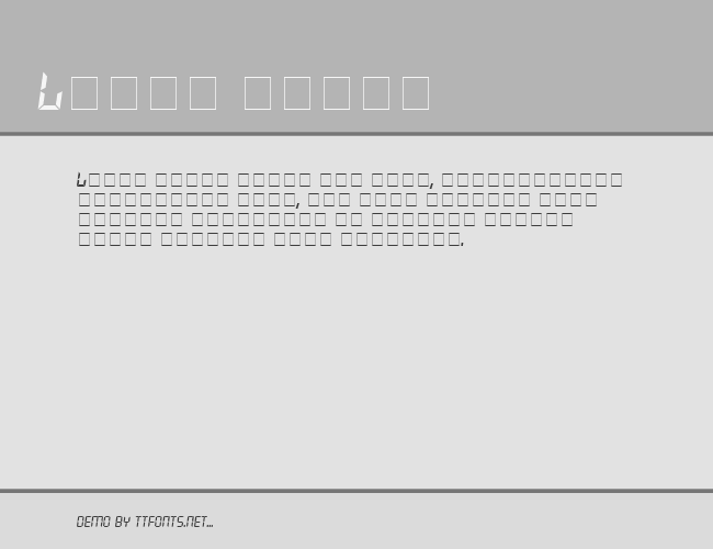 Crystal example