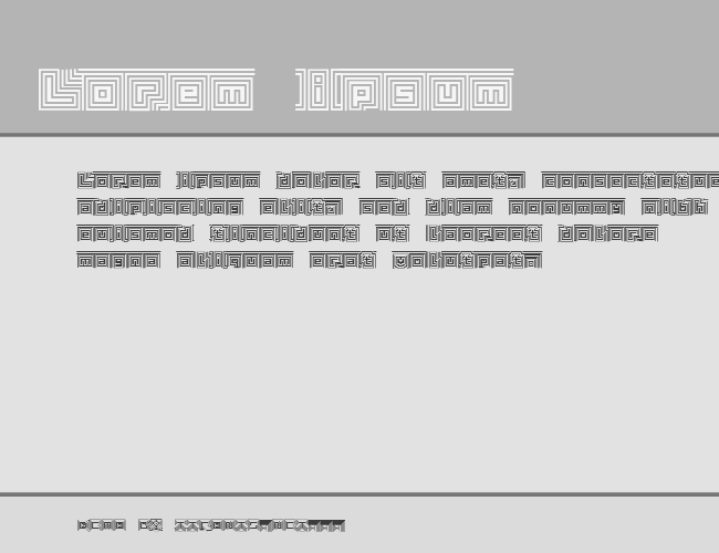 D3 Labyrinthism example