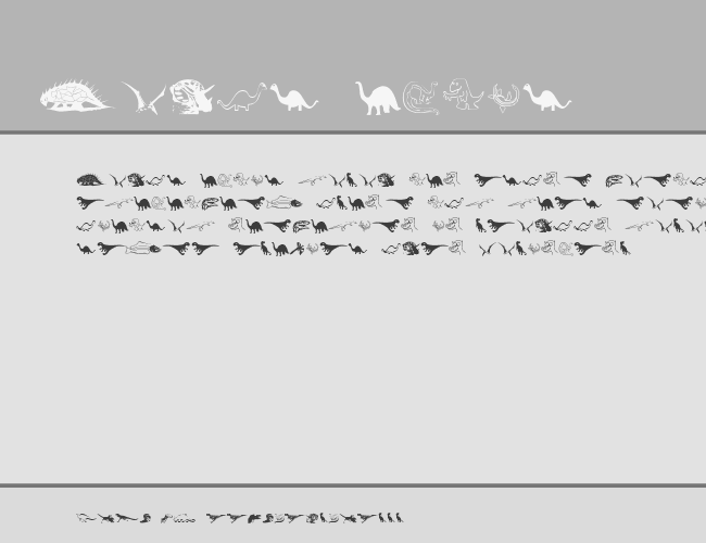 DinosoType example