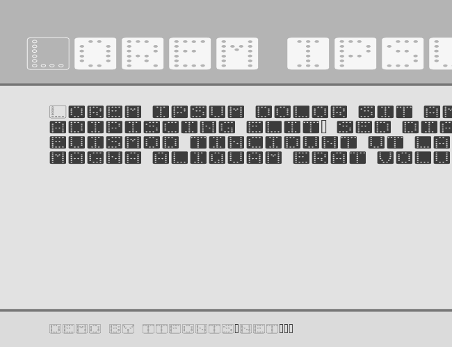 Domino flad example