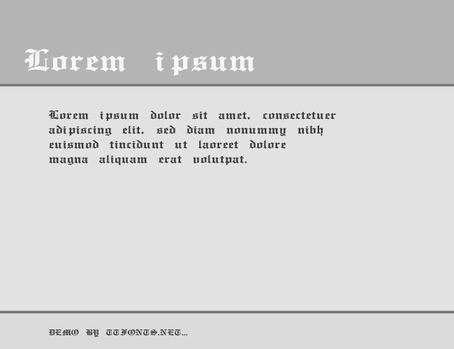 EnglishTowne-Normal Wd example