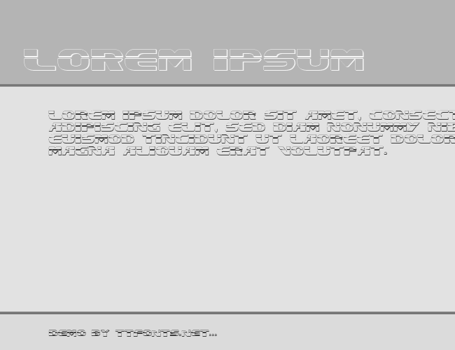 Excelsior Laser Outline example