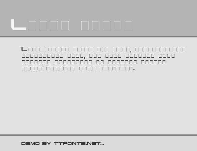 Eyechart Display Caps SSi example