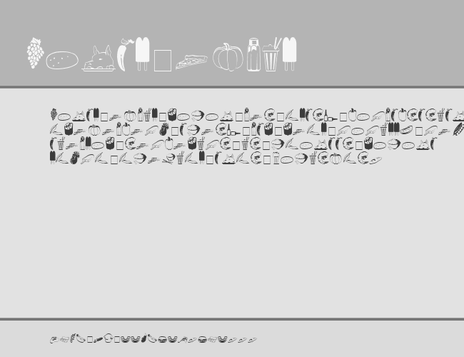 FoodDings example