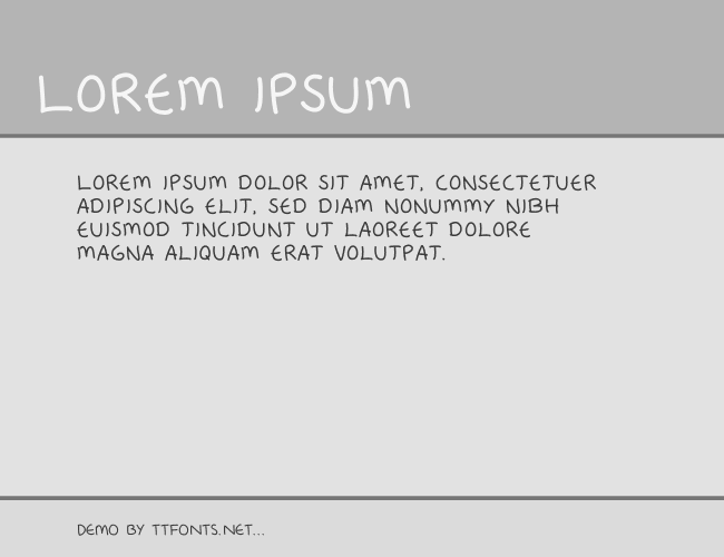 Fredfont example