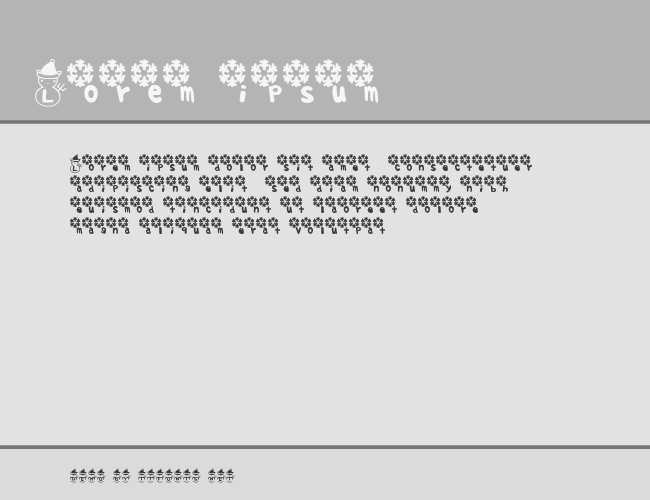 Fuyu Font example