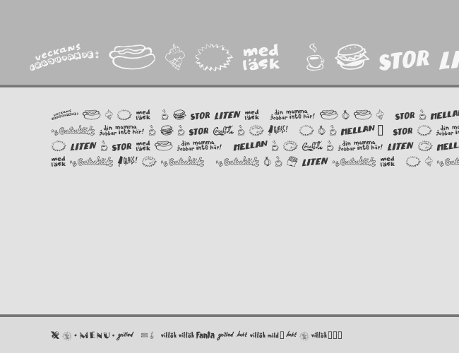 Grill Sans example