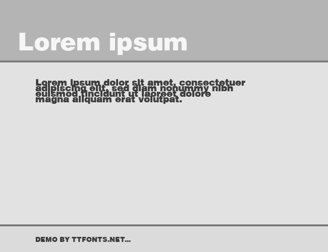 Helvetica-Black example