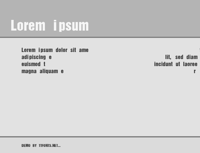 HelveticaInserat-Roman-SemiBold example