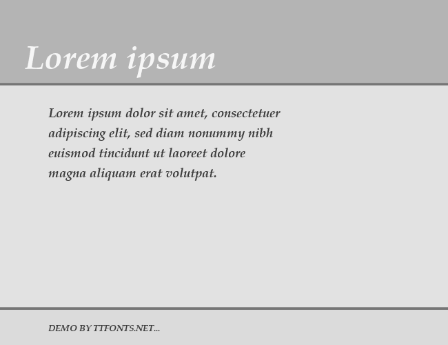 HI Piilani Bold Italic example