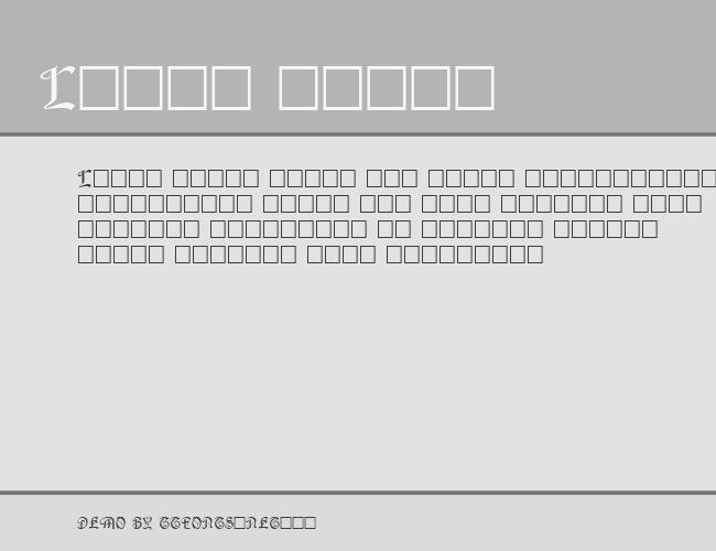 Horst example