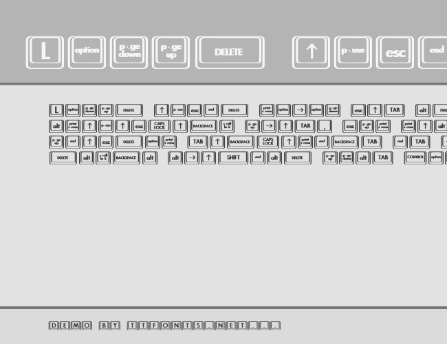 Keyboard KeysBT example