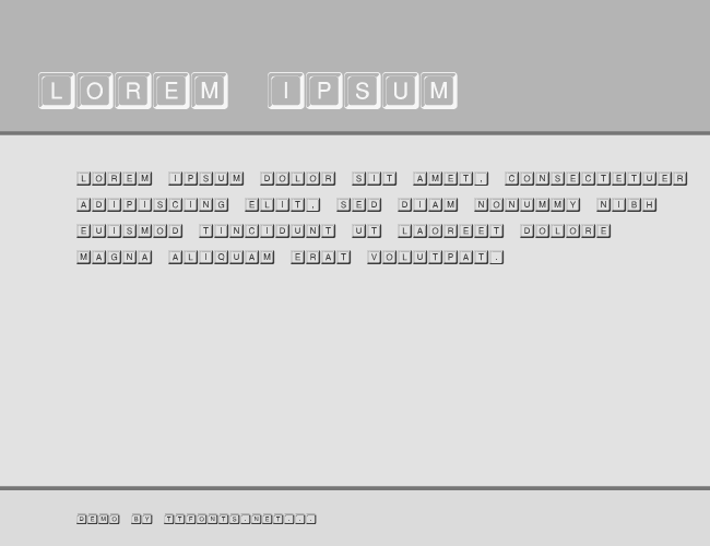 KeypressDB example