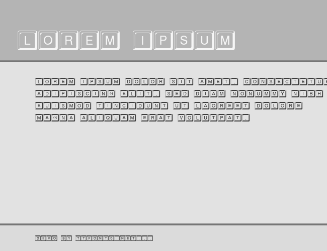 Keystone example