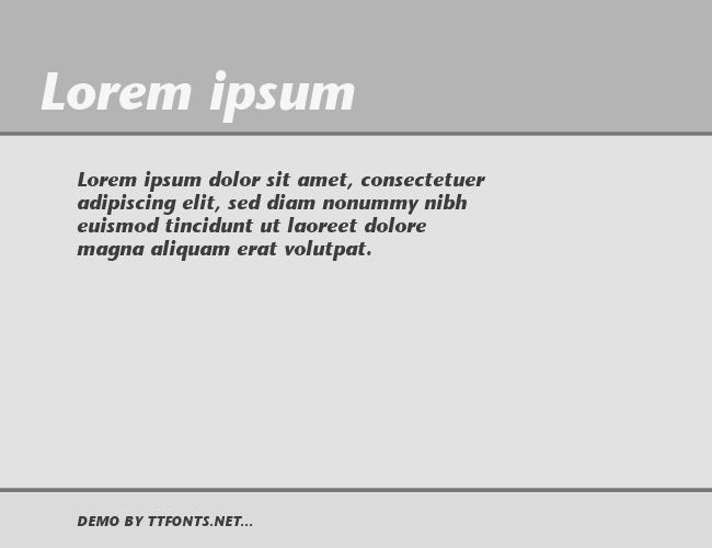 Mesouran Sans Black SSi example