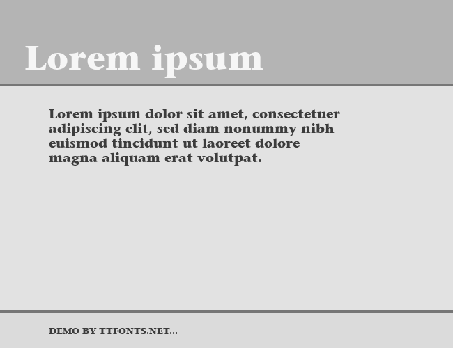 Mesouran Serif Black SSi example