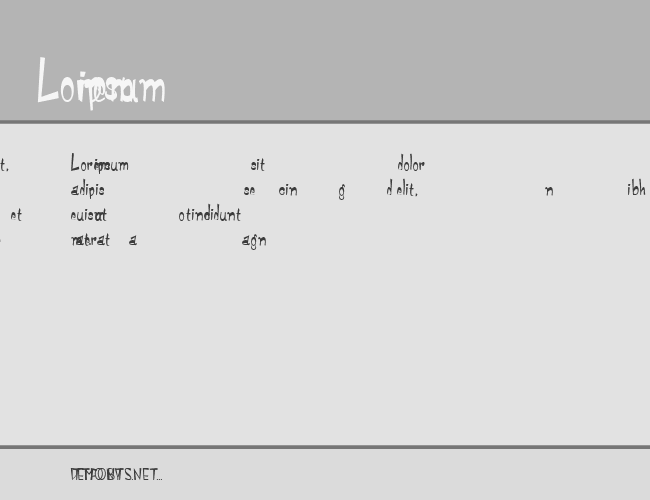 Monstroula example