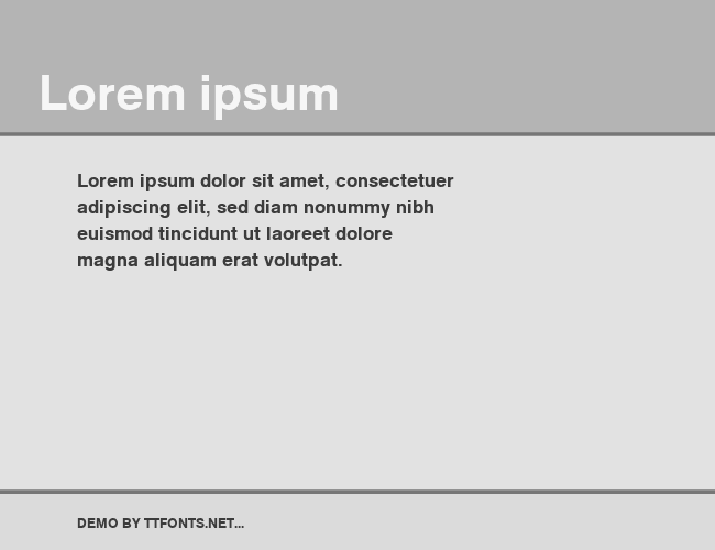 NimbusSanNo5TCYMed example