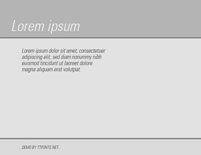 Nova Light Condensed SSi example