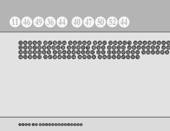 Numberpile example