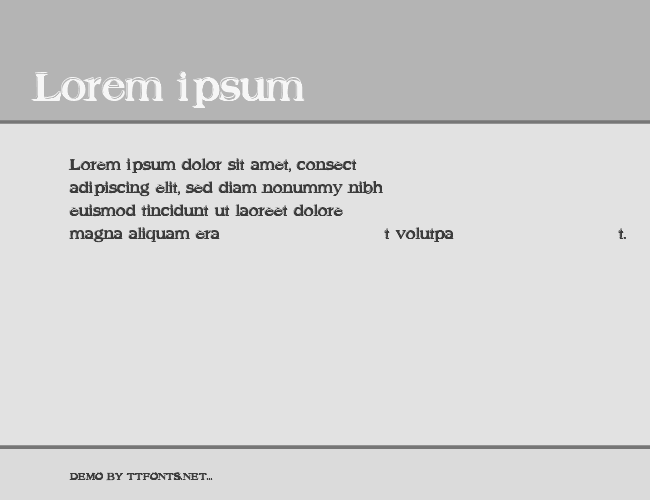 Offset Plain example