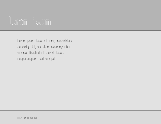 Plakat_1 Shadow DB example