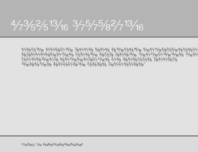 SansFractionsDiagonal example