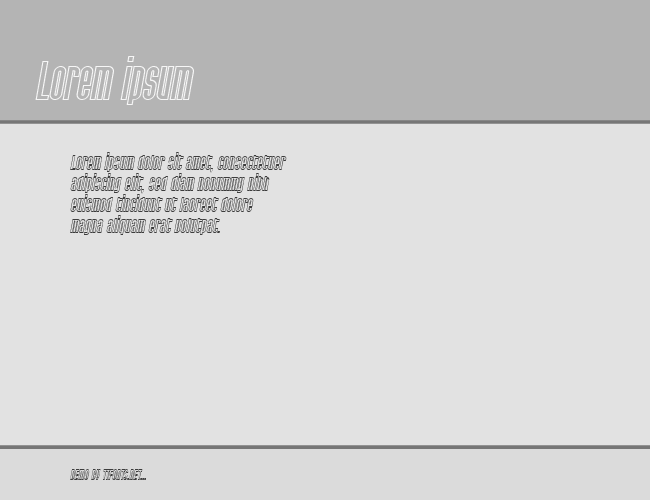 SF Port McKenzie Outline example